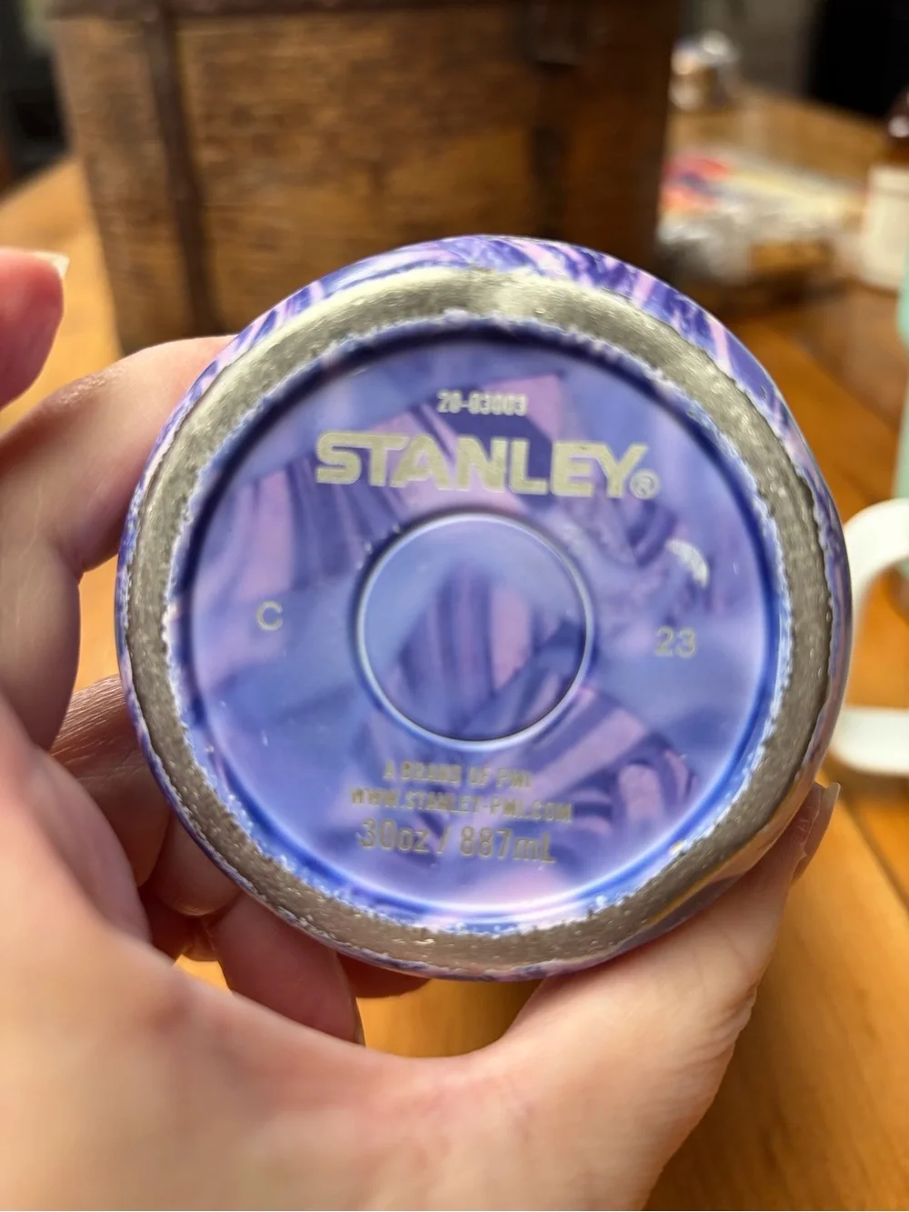 Stanley Purple Marble Insulated Tumbler - Picture 5 of 8